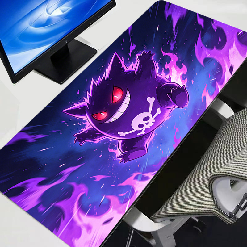 Gaming Pc Equipment - Mouse Pad Gengar Pokemon Pikachu Anime