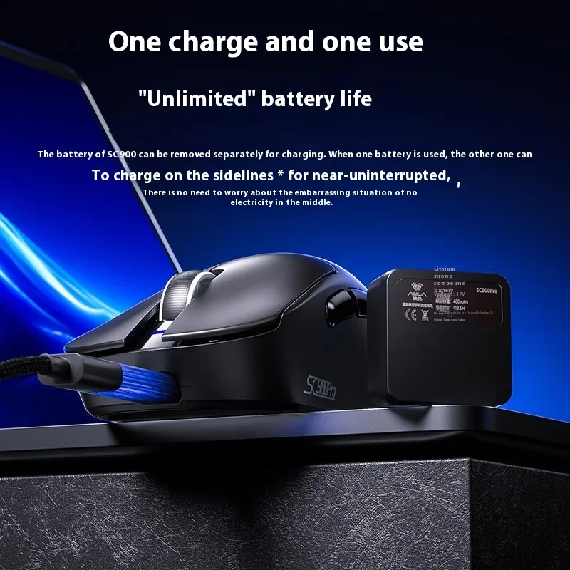 Gaming Pc Equipment - AULA SC900 Mouse Mouse Paw3950 Tri