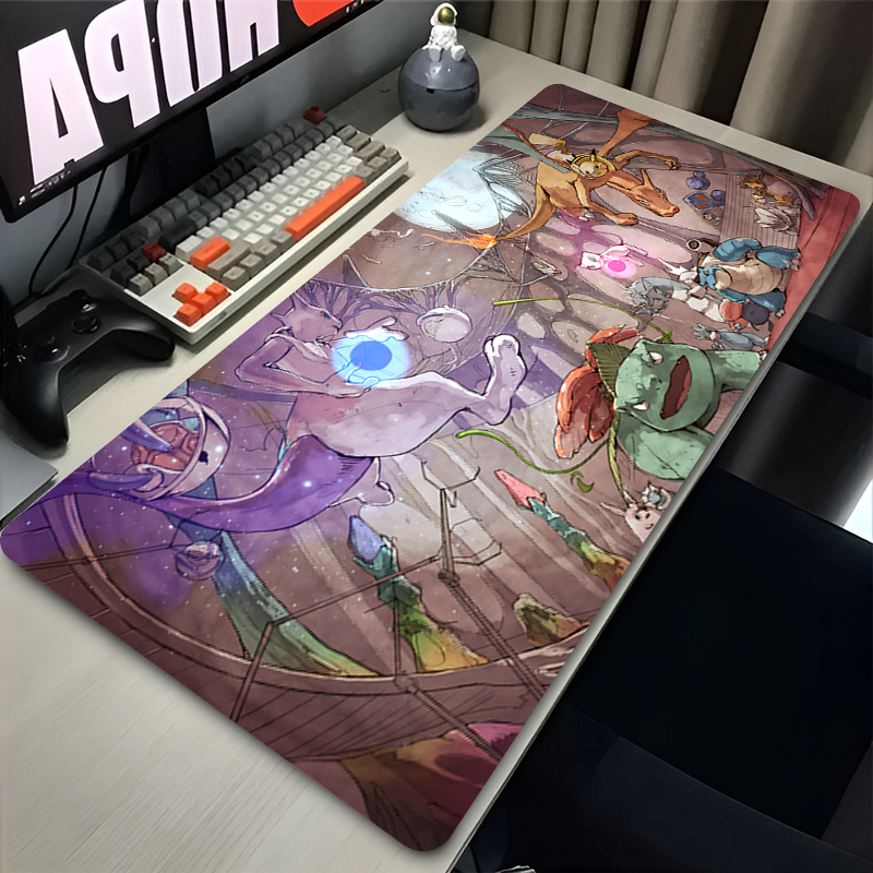 Pc Gaming Keyboard And Mouse - Colorful Gaming Mousepad Laptop Japan Cool