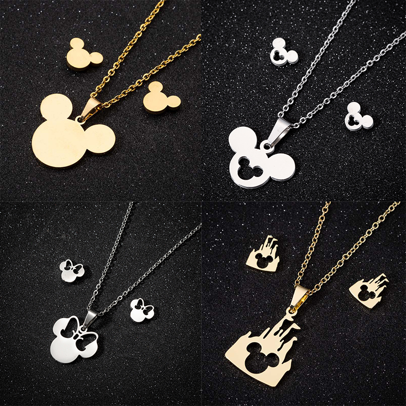 Pc Gaming Girl - Cute Small Mickey Head Stainless Steel