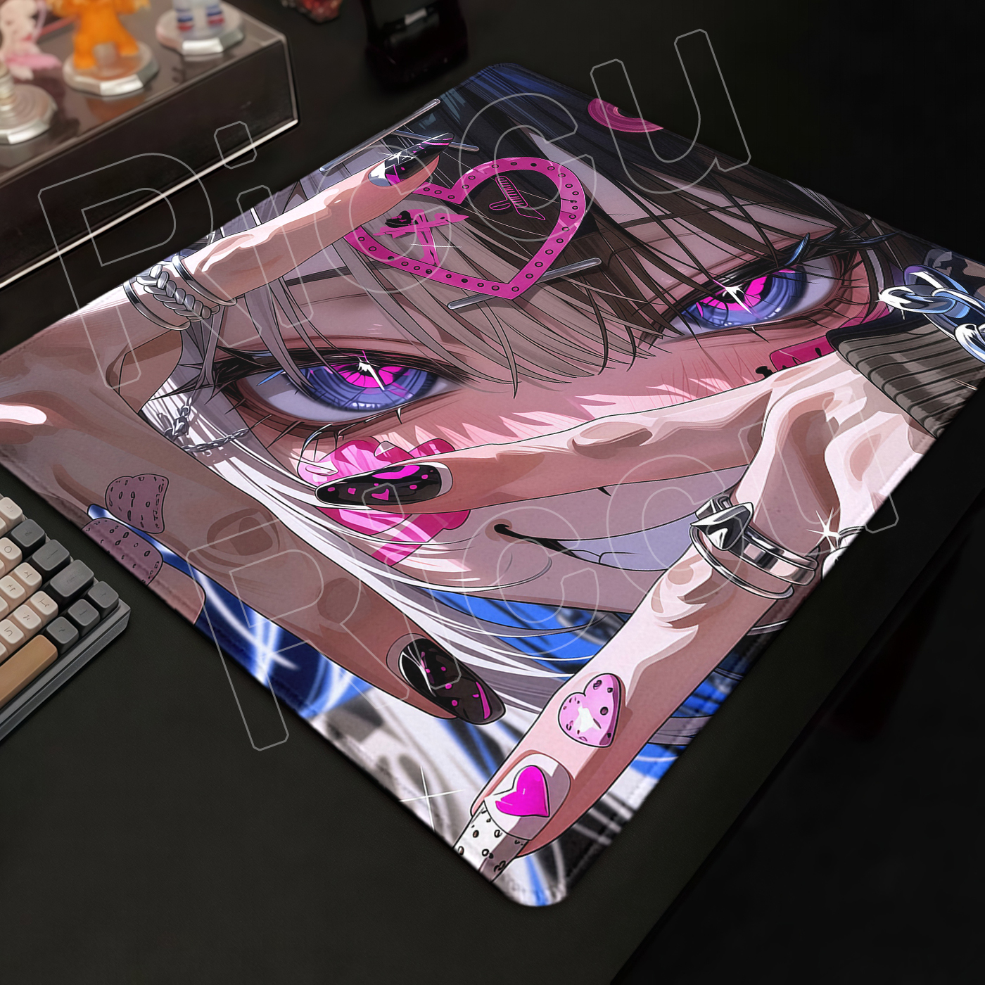 Pc Gaming Girl - Cute Anime Girl Mouse Pad E-Sports