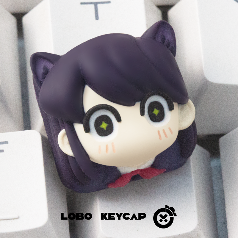 Komi Can'T Communicate Komi Sh - Custom Keycaps recensie en prijs