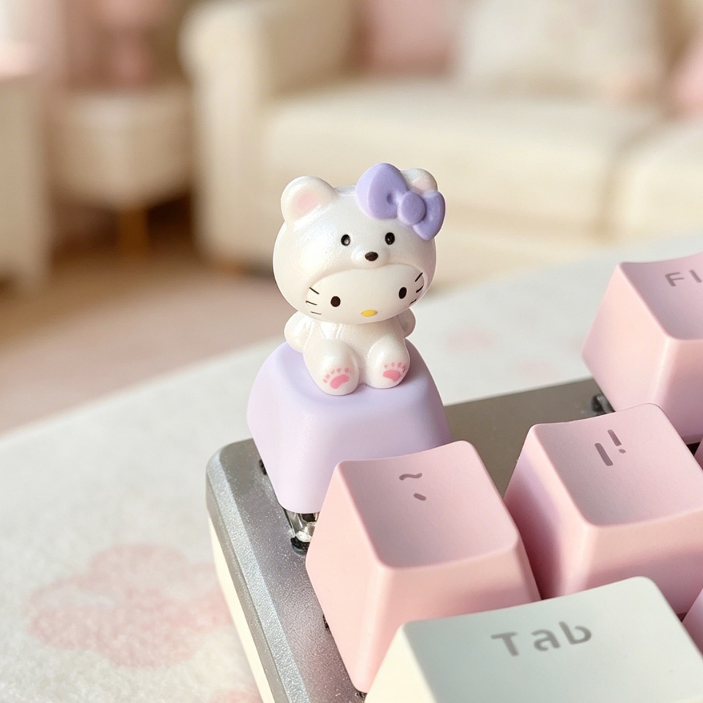 Kawaii Sanrios Keycaps Cute 3D - Custom Keycaps recensie en prijs