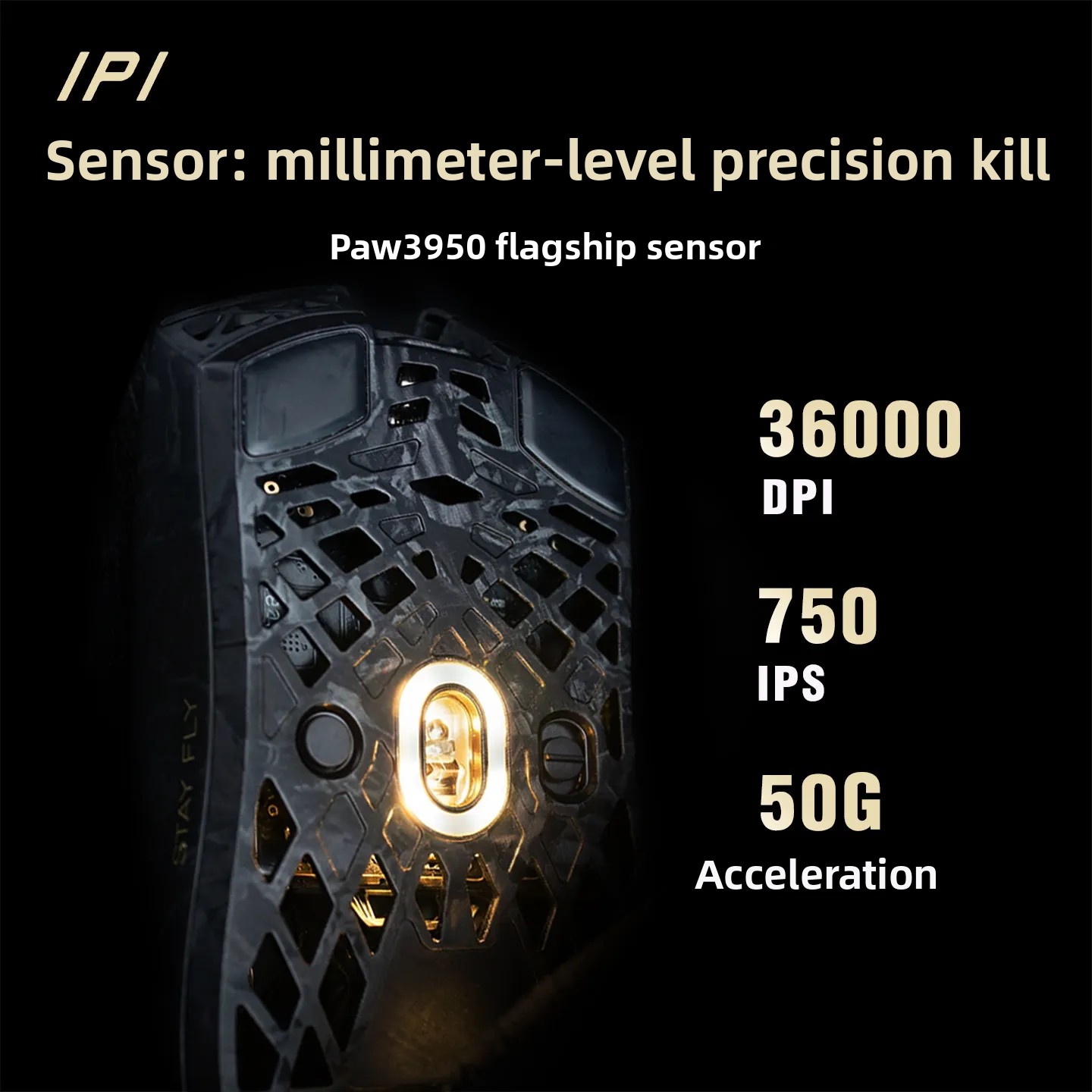 IPI STAY FLY Dual 8K PAW3950 M - Pc Gaming Custom recensie en prijs