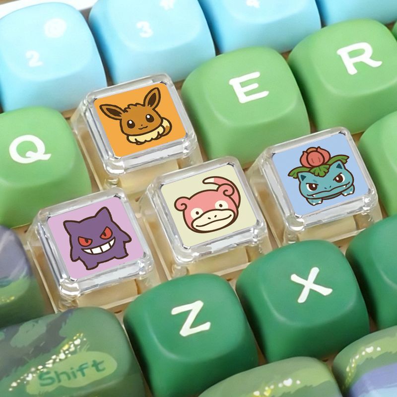 Pokémon Cross Axle Mechanical  - Custom Keycaps recensie en prijs