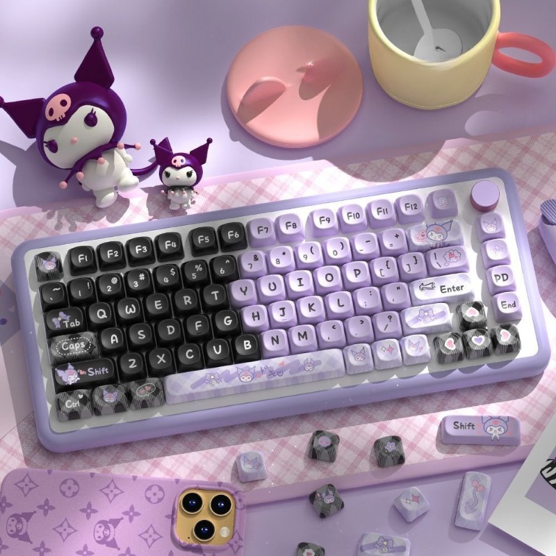 Anime Sanrio Kuromi MOA Keycap - Custom Keycaps recensie en prijs
