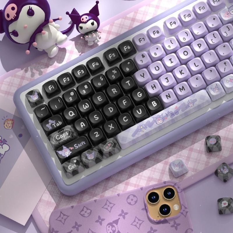Anime Sanrio Kuromi MOA Keycap - Custom Keycaps recensie en prijs