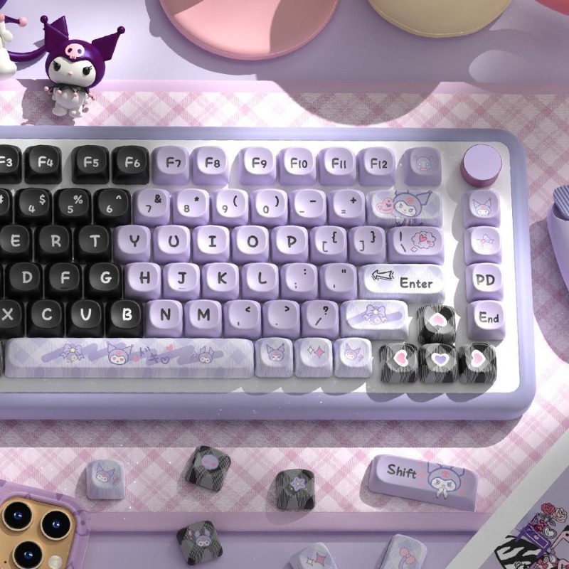 Anime Sanrio Kuromi MOA Keycap - Custom Keycaps recensie en prijs