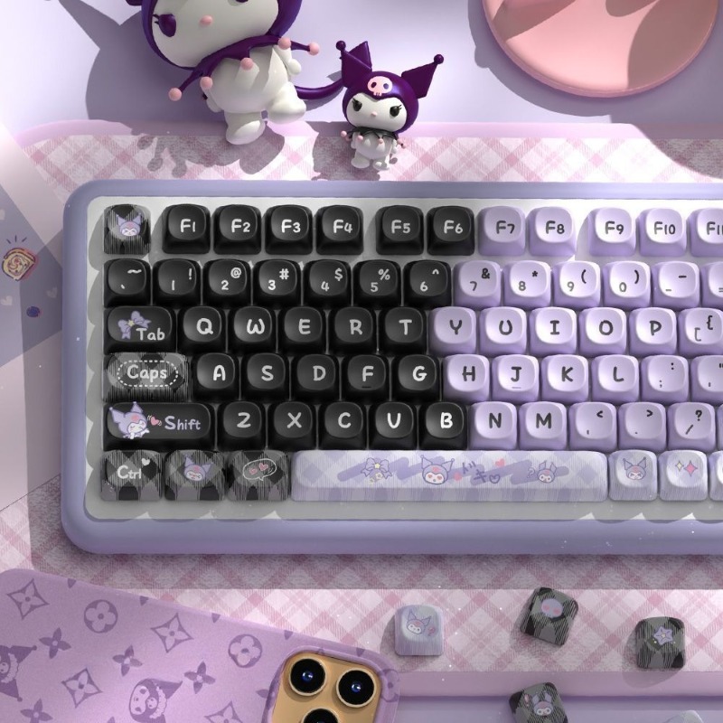 Anime Sanrio Kuromi MOA Keycap - Custom Keycaps recensie en prijs