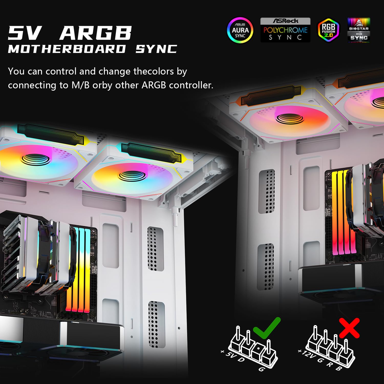 Prism 4 PRO ARGB Fan PC 120mm  - Pc Gaming Custom recensie en prijs