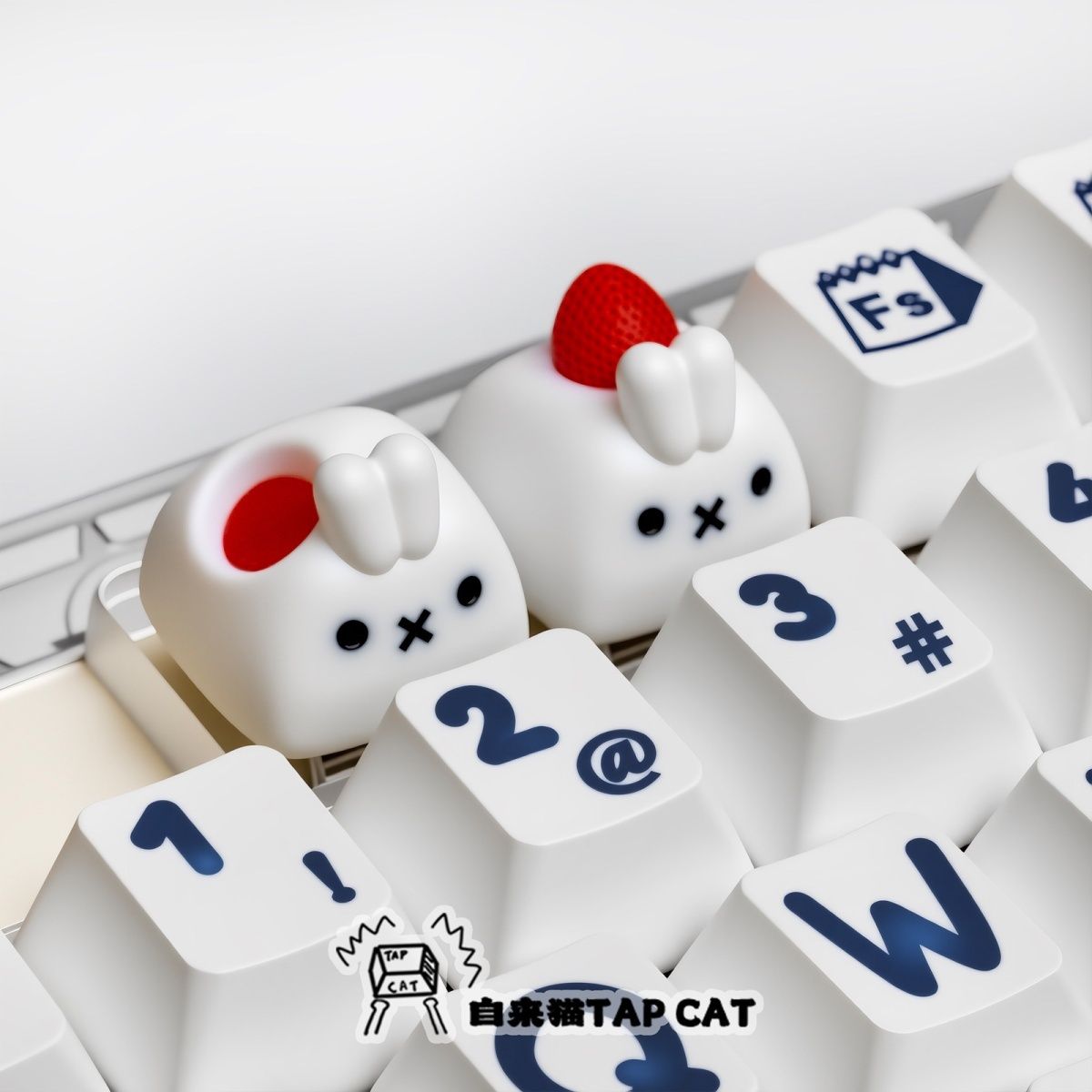 Kawaii Miffy Keycap Creative C - Custom Keycaps recensie en prijs