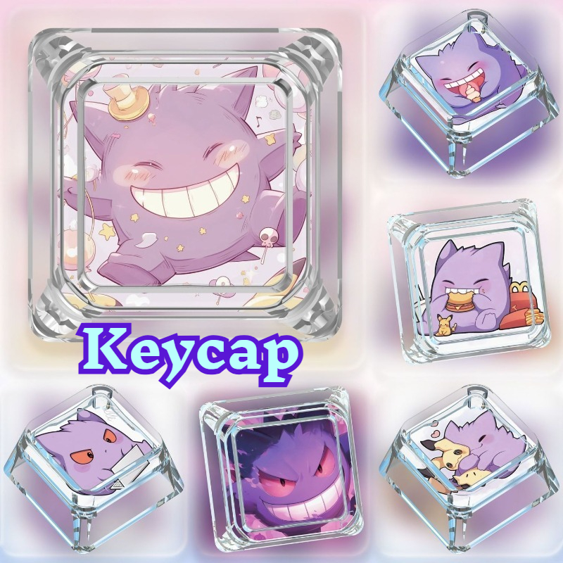 Creative Pokémon Gengar Keyboa - Custom Keycaps recensie en prijs