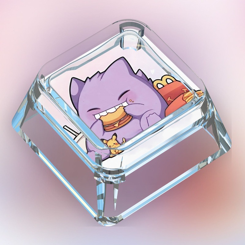 Creative Pokémon Gengar Keyboa - Custom Keycaps recensie en prijs