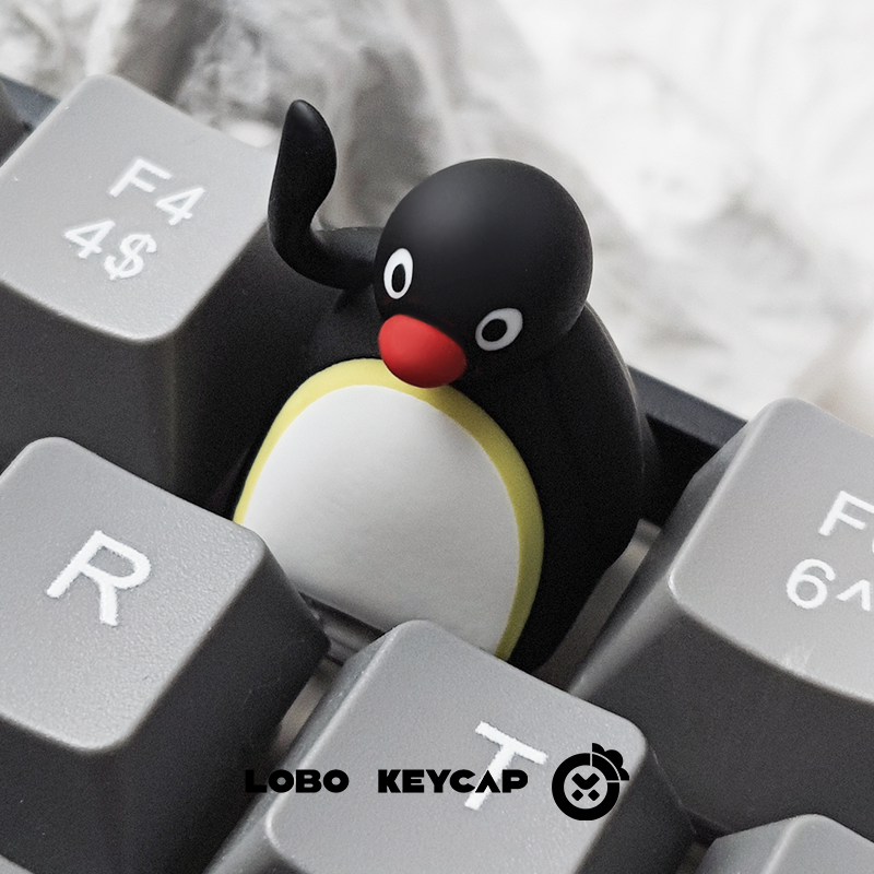 Cute Penguin Image Pingu Serie - Custom Keycaps recensie en prijs