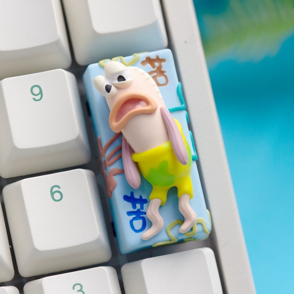 SpongeBob Sad Fish 2U Keycap - - Custom Keycaps recensie en prijs
