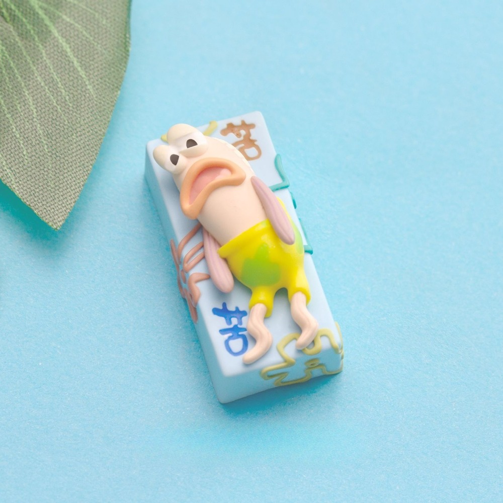 SpongeBob Sad Fish 2U Keycap - - Custom Keycaps recensie en prijs