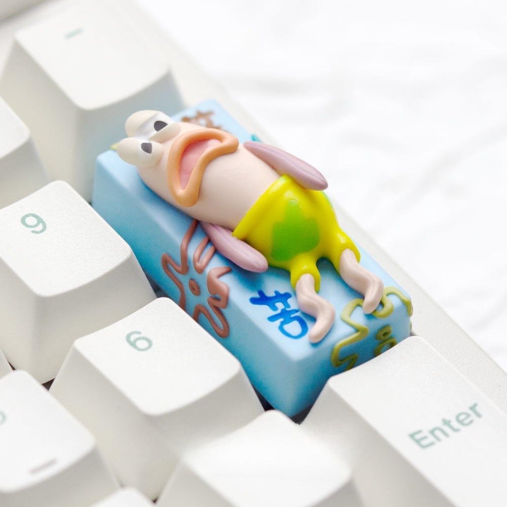 SpongeBob Sad Fish 2U Keycap - - Custom Keycaps recensie en prijs