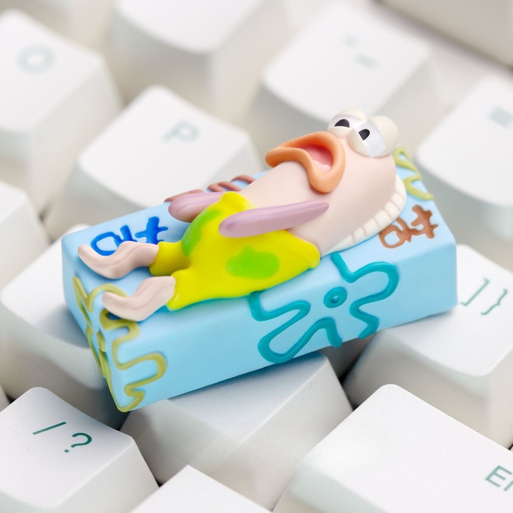 SpongeBob Sad Fish 2U Keycap - - Custom Keycaps recensie en prijs
