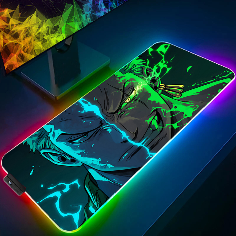 ONE PIECE Zoro Mouse Pad RGB G - Pc Gaming Keyboard And Mouse recensie en prijs