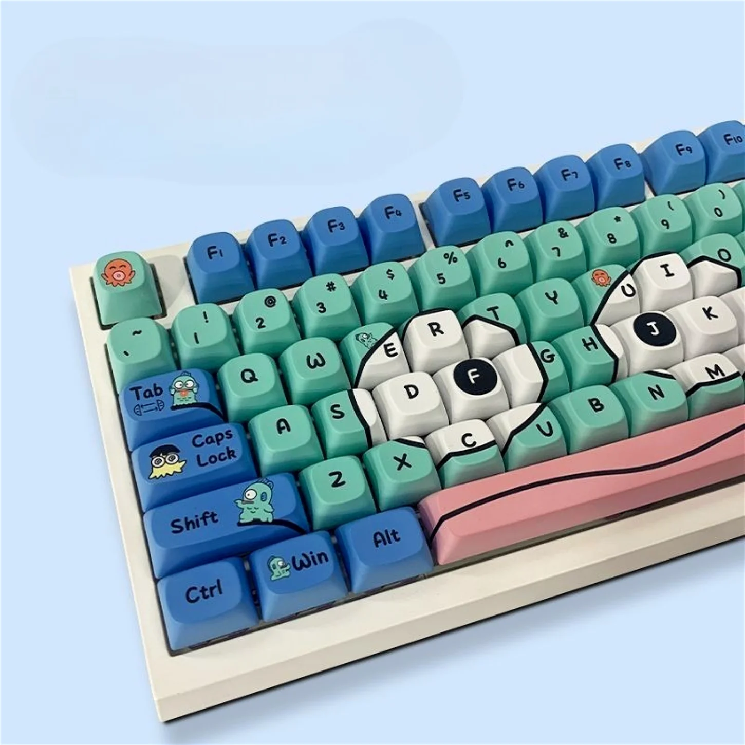 2026 New Yellow Sponge Cute Ug - Custom Keycaps recensie en prijs