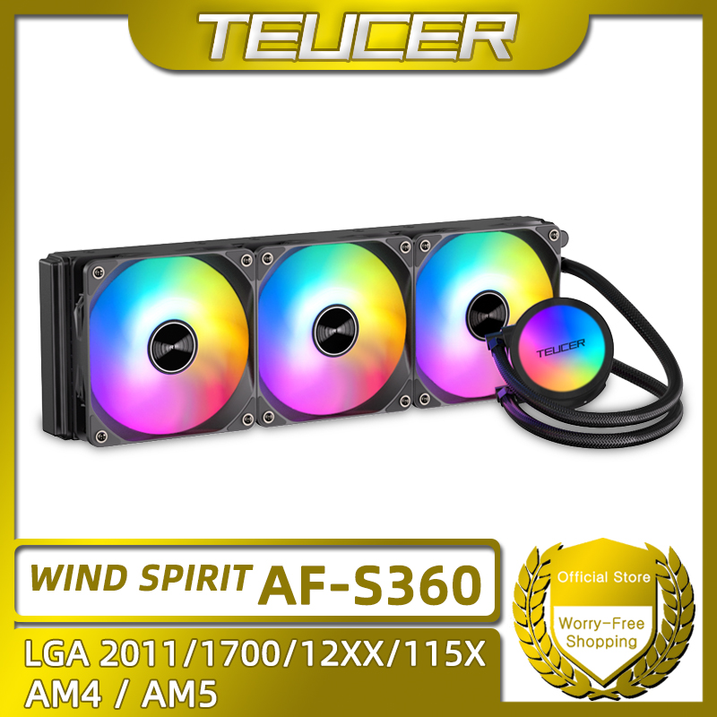 TEUCER AF-S360 CPU Water Cooli - Pc Gaming Liquid Cooling recensie en prijs