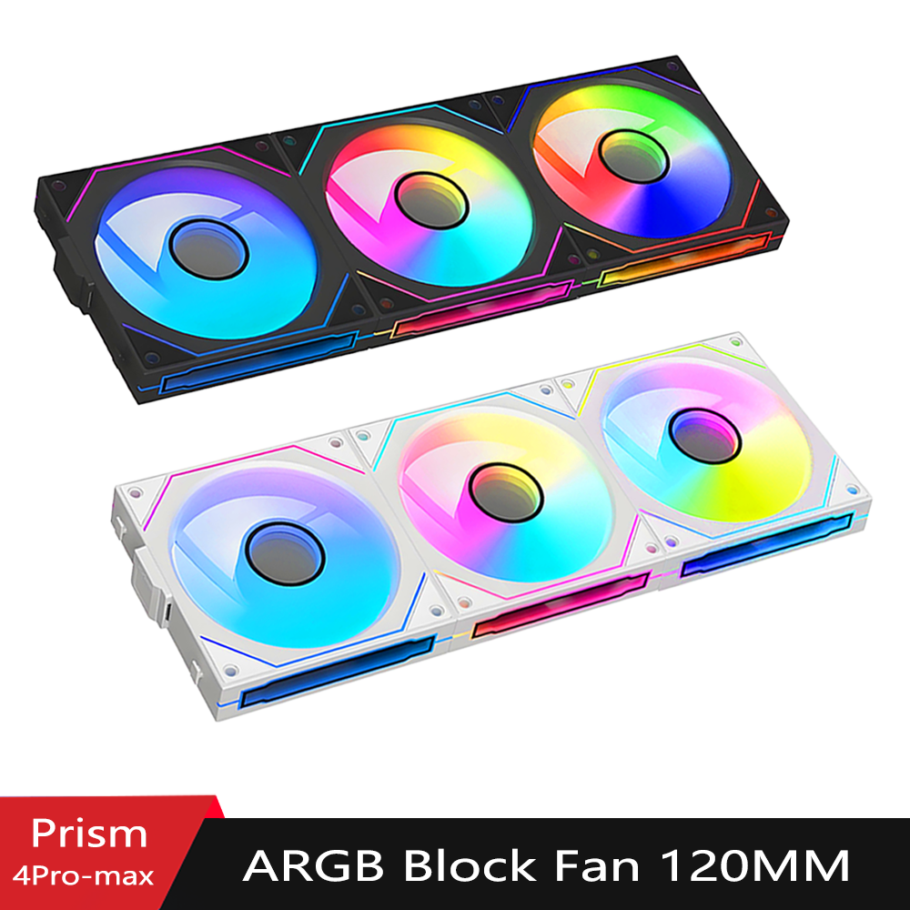 PC case fan 120mm ARGB mirror  - Pc Gaming Liquid Cooling recensie en prijs