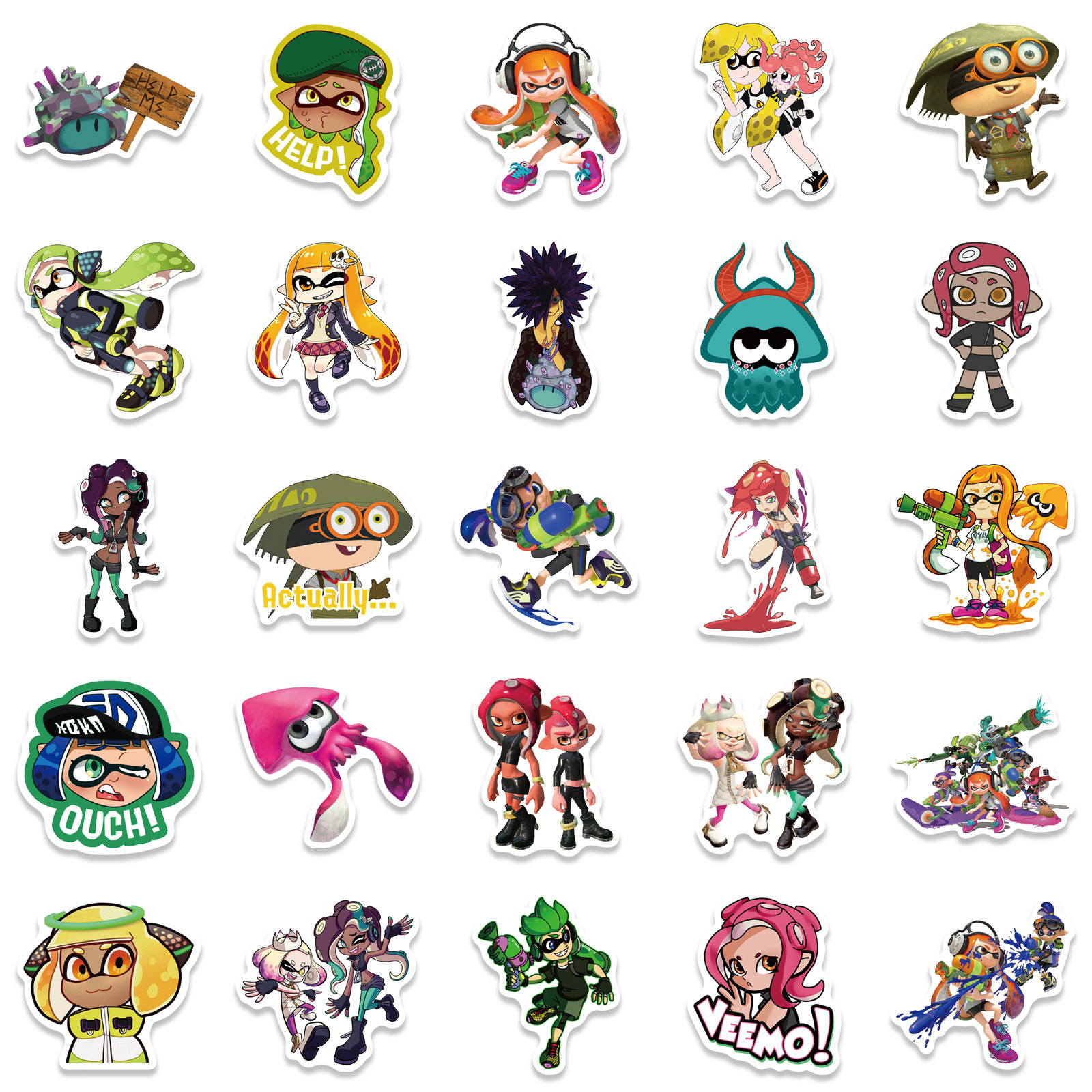 10/30/50pcs  Game Splatoon  Sk - Pc Gaming Girl recensie en prijs