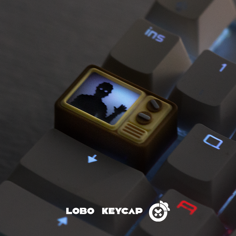 Fashion Dinosaur TV Keycaps Li - Custom Keycaps recensie en prijs