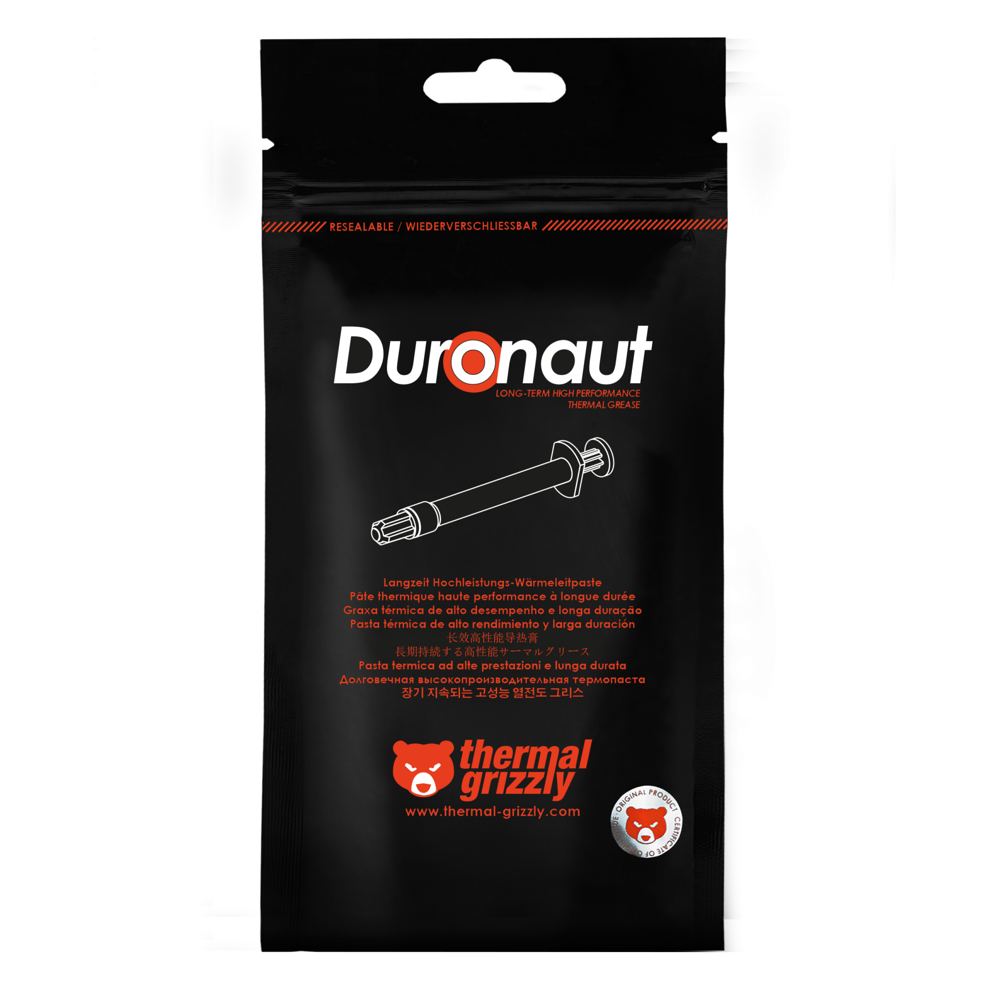 Thermal Grizzly Duronaut 2g 6g - Thermal Paste recensie en prijs