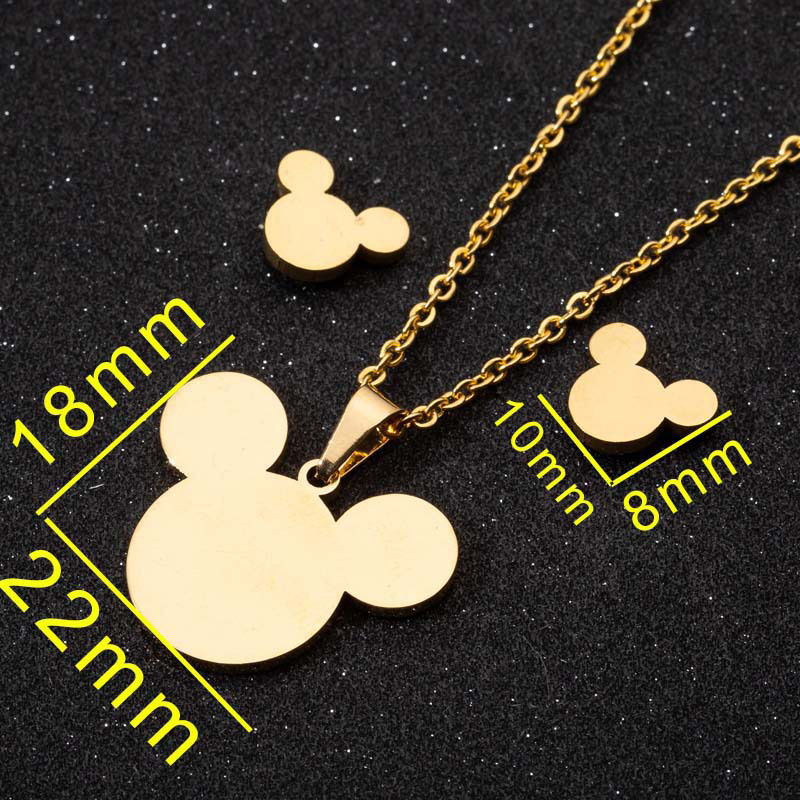Cute Small Mickey Head Stainle - Pc Gaming Girl recensie en prijs
