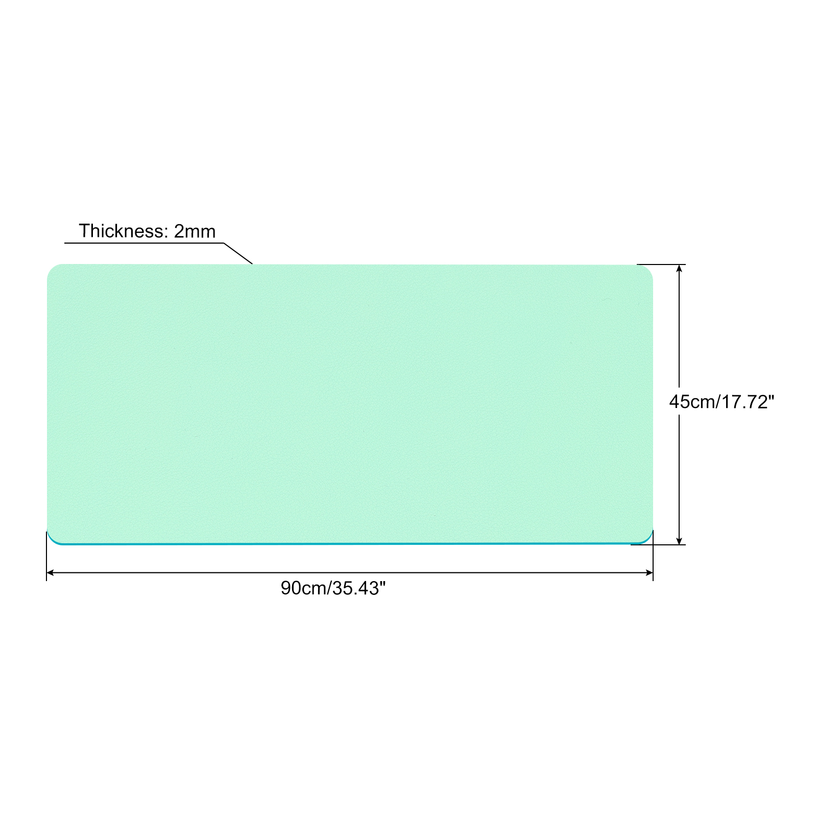 Office Desk Mat Protector PU L - Pc Gaming Keyboard And Mouse recensie en prijs