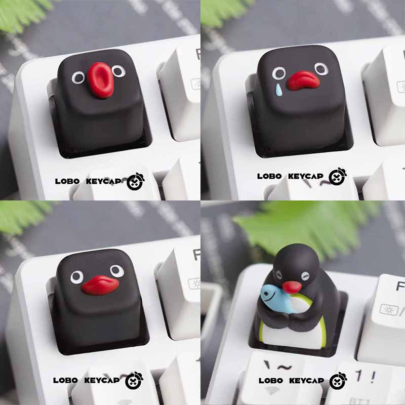 Cute Pingu Anime Series Pengui - Custom Keycaps recensie en prijs
