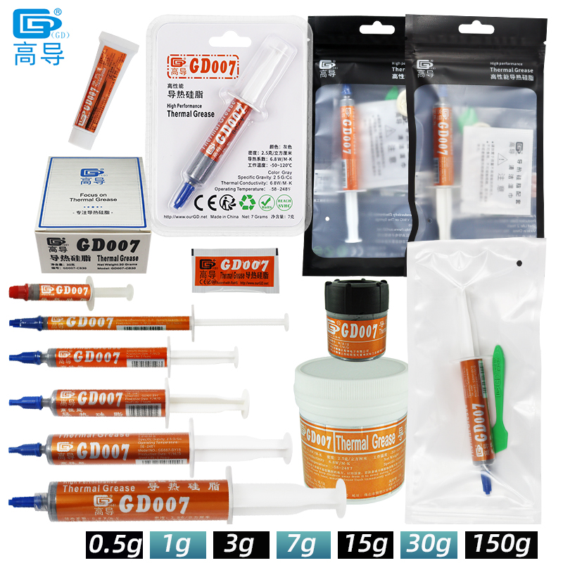GD007 Thermal Grease Paste Pla - Thermal Paste recensie en prijs