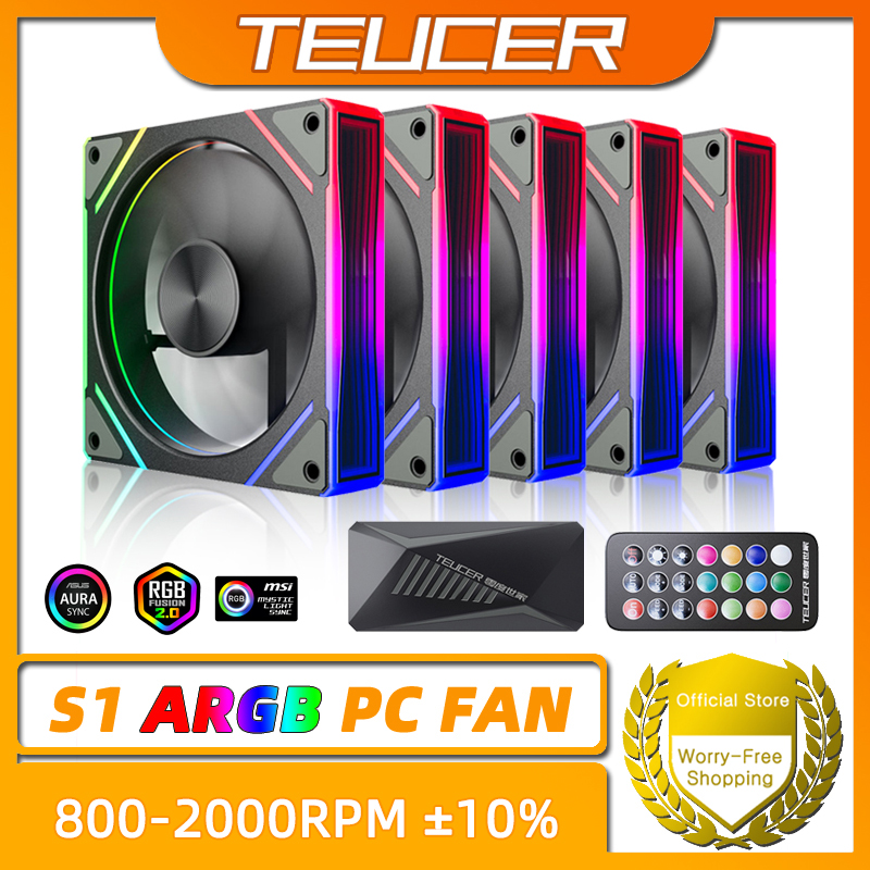 TEUCER Prism S1 ARGB 120mm (12 - Pc Gaming Liquid Cooling recensie en prijs
