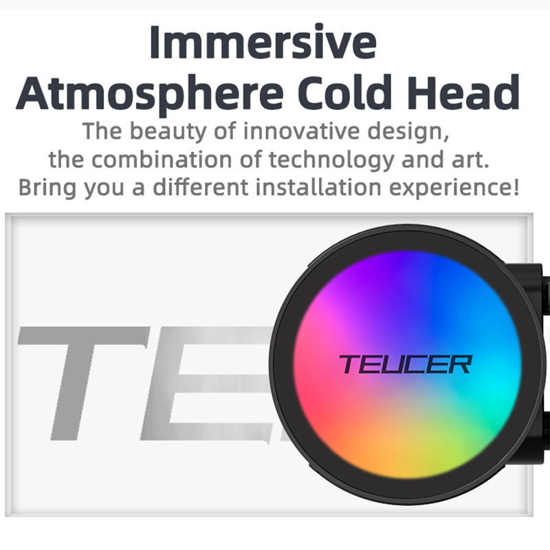 TEUCER AF-120 Water Cooler 12c - Pc Gaming Liquid Cooling recensie en prijs