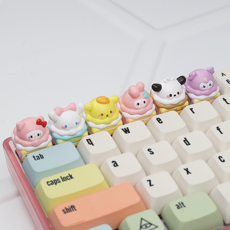 Kawaii Hello Kittys Keycaps Ca - Custom Keycaps recensie en prijs