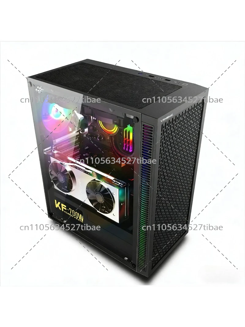 Black E-ATX Computer Case with - Pc Gaming High End recensie en prijs