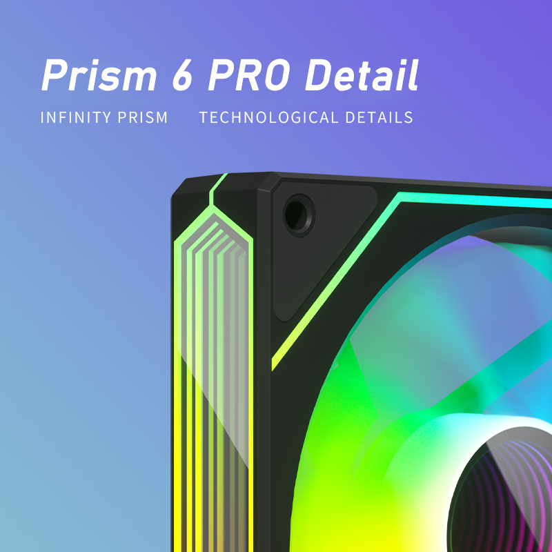 ZEZZIO PRISM 6 PRO 120mm  ARGB - Pc Gaming Custom recensie en prijs